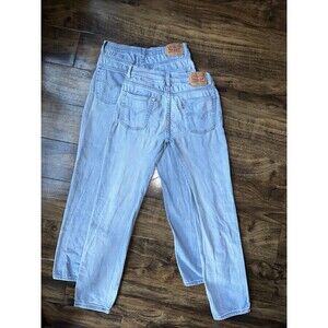 LEVI’s LOT OF 2 - 513 Slim Taper Women’s 16 Reg W28 x L28 Blue Jeans Denim Pants